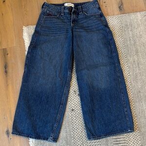 Hollister Blue Denim Low-Rise Jeans